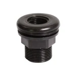 Ra Lifegard Aquatics Double Threaded Bulkhead - 1/2". Fixed Price $22.01.