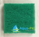 Aqua-flo Four-pack Green Pond Filter Mat/media/pad 12"X12" -water Garden-skimmer. Fixed Price $56.90.