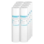 12 Pack Micron 20"X4.5" Big Blue Sediment Water Filter Cartridge Whole House. Fixed Price $99.95.