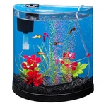 3 Gallon Small Fish Tank, Aquarium Starter Kit, With Filter, Air Pump, & Color. Fixed Price $89.82.