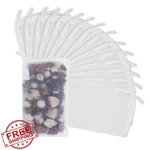 Myfatboss Aquarium Filter Bags 15PK Fine Mesh Nylon 2.4X4" Zipper Resin Media. Fixed Price $20.00.