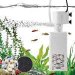 Filter,aquarium Internal Filter,all-in-one 6W 130GPH For 10-40GA. Fixed Price $38.07.