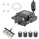 Aqqa Aquarium Air Pump Powerful Oxygen Fish Tank 18W, 400GPH, Black. Fixed Price $68.50.