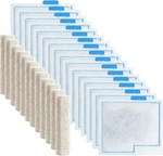 16 Pack Medium Fish Filter Cartridges Replacement Compatible With Aqueon Quietfl. Fixed Price $33.16.