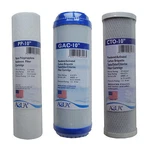 Water / Ro Replacement Set Of 3 Pre-filters: Sediment , Gac Cto 10". Fixed Price $24.95.