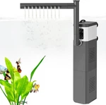 15W 210GPH Ultra Powerful Aquarium Filter For 15-40GALLON Fish Gray/white. Fixed Price $23.99.