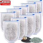 9 Pack Carbon Large Compatible With Tetra Whisper EX30/EX45/EX70 Filters,. Fixed Price $21.81.