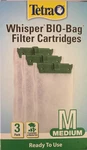 X3 Tetra Whisper Filter Cartridges "m" Medium Ultra Activated Carbon 2-10 Gallon. Fixed Price $19.50.