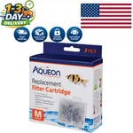 Efficient Aqueon Medium Filter Cartridges - 3 Count For Optimal Aquarium Health. Fixed Price $16.19.
