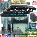 For Aquaclear 30,150 Filter A600,A602,A1382,606,1402,601,1412 Generic Carbon Pad. Fixed Price $32.98.