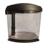 Aqueo Compact Aquarium Tank 1-3 Gal For Betta Small Fish W/ Lid & Filter Tub. Fixed Price $29.99.