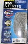 Fluval Nitrite Remover Filter Pad 3 Pack For 106/107 & 206/207 Aquarium Canister. Fixed Price $14.99.