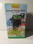 Tetra Whisper Internal Power Filter 5 To 10 Gallons, For Aquariums, In-tank. Fixed Price $10.00.