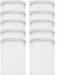 10 Pcs Aquarium Filter Media Bags - Reusable Mesh (6" X 4") For Fish Tank. Fixed Price $12.93.