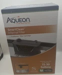 Aqueon Quietflow Internal Filter With Smartclean Technology Medium 15-30 Gal. Fixed Price $19.99.