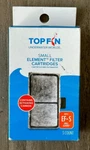Top Fin Ef-s Small Element Filter Cartridges 3 Count Contains Activated Carbon. Fixed Price $16.48.