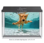 Golden Labrador Retriever Polyester Fish Tank Glass Backdrop Aquarium Background. Fixed Price $125.97.