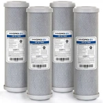 4 Pk Carbon Block Water Filter Cto Whole House Di Hydroponics M 10" X 2.5". Fixed Price $34.99.
