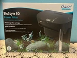 Oase Biostyle 50 Power Filter For Aquariums. Fixed Price $49.99.