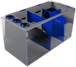 Bashsea Smart Series 30X15X16 Sump - Blue. Fixed Price $439.00.