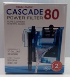 Power Filter Fish Tank Aquarium Pennplax Cascade 80 Ghp 10 Gallons. Fixed Price $32.95.