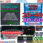 Generic Filters For Aqua Tech 20-40, 30-60 Non-oem Fit Ez-change #3 Cartridges. Fixed Price $20.98.