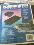 Carbon Coated Media Filter Pad Pondmaster 1000 2000 Danner Supreme 11-3/4". Fixed Price $10.99.