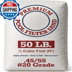 PLAY22 20 Grade Pool Filter Sand - 50 Pound Bag Silica For. Fixed Price $66.48.