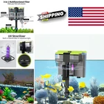 1 Aquarium Filter 4 In Dual Waterfall V For Freshwater And Saltwater. Fixed Price $109.99.