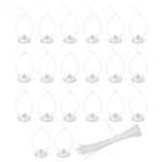 Aquaneat 20 Pack Suction Cups With 40 Zip Ties For Aquarium Fish Tank.... Fixed Price $11.38.