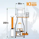 Icecap K1-200 Protein Skimmer. Fixed Price $436.58.