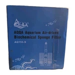 (E7) Aqqa 153-S 10-40 Gal Aquarium Air-driven Biochemical Sponge Filter. Fixed Price $16.99.