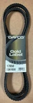 Dayco Gold Label, Top V-belt 17650. Fixed Price $19.99.