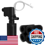 Domica Small Aquarium Filter Aeration System 92GPH 5W Internal For 3 To. Fixed Price $17.17.