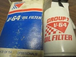 New Oil Filter Group 7 # V64 Nos. Fixed Price $7.88.