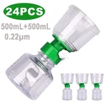 24 Pack Sterile Lab Vacuum Bottle-top Filters 0.22UM Pes Membrane High Flow Rate. Fixed Price $285.99.