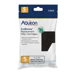 Aqueon Ecorenew Replacement Filter Cartridges Small, 3-PACK. Fixed Price $11.99.