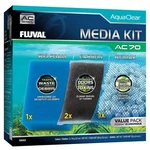 Replacement Fluval Media Maintenance Kit For AC70 Power Filter. Fixed Price $14.99.