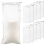 Tegeme 10 Pieces Small Aquarium Filter Media Bags With Zipper 3 X 8 Inches. Fixed Price $16.99.