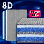 8D Aquarium Filter Media 8-LAYER Pads Bio Sponge Foam For Fish Tank Pond. Fixed Price $16.14.