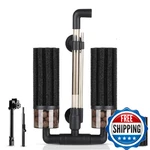 Hygger Aquarium Double Sponge Filter: Upgraded With Larger Filtrat. Fixed Price $37.07.