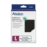 Aqueon 3-PACK Large 20-30 Ecorenew Replacement Filter Cartridge Aquarium Fish. Fixed Price $14.99.