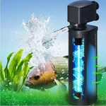 Coospider 660GPH Aquarium Filter Pump Uv Sterilizer 100-400GAL Double Filtration. Fixed Price $47.00.