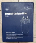 New Fishkeeper External Canister Filter Layers 900L 238GPH 12 V 5-35 Gallons. Fixed Price $69.99.