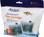 Aqueon Filter Cartridge SMALL/6 Pk - Aquarium Count (pack Of 1). Fixed Price $26.38.