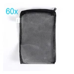 Aquaneat Filter Media Mesh Bags 60PCS With Plastic Zipper Reusable. Fixed Price $17.99.