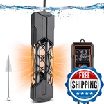 Hygger Submersible Aquarium Heater More Efficient Fish Tank With Adjustab. Fixed Price $75.17.