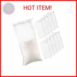 Tegeme 10 Pieces Small Aquarium Filter Media Bags With Zipper 3 X 8 Inch 150 Mic. Fixed Price $11.99.
