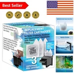 Dual-sided Xs Filter Cartridges 3-PACK For Quick Debris Removal In Aquariums. Fixed Price $9.99.