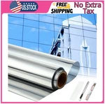 48 Inch X 26 Ft One Way Window Tint Privacy Reflective Daytime Mirror Film Su. Fixed Price $68.36.